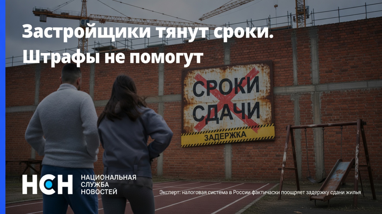 Застройщики тянут сроки. Штрафы не помогут