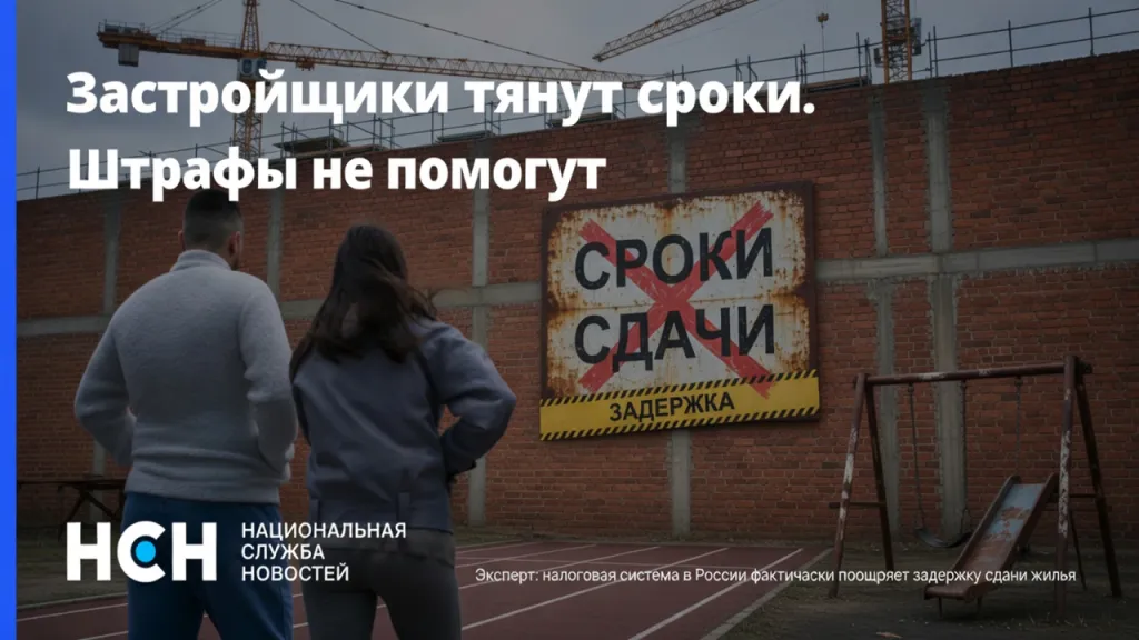 Застройщики тянут сроки. Штрафы не помогут